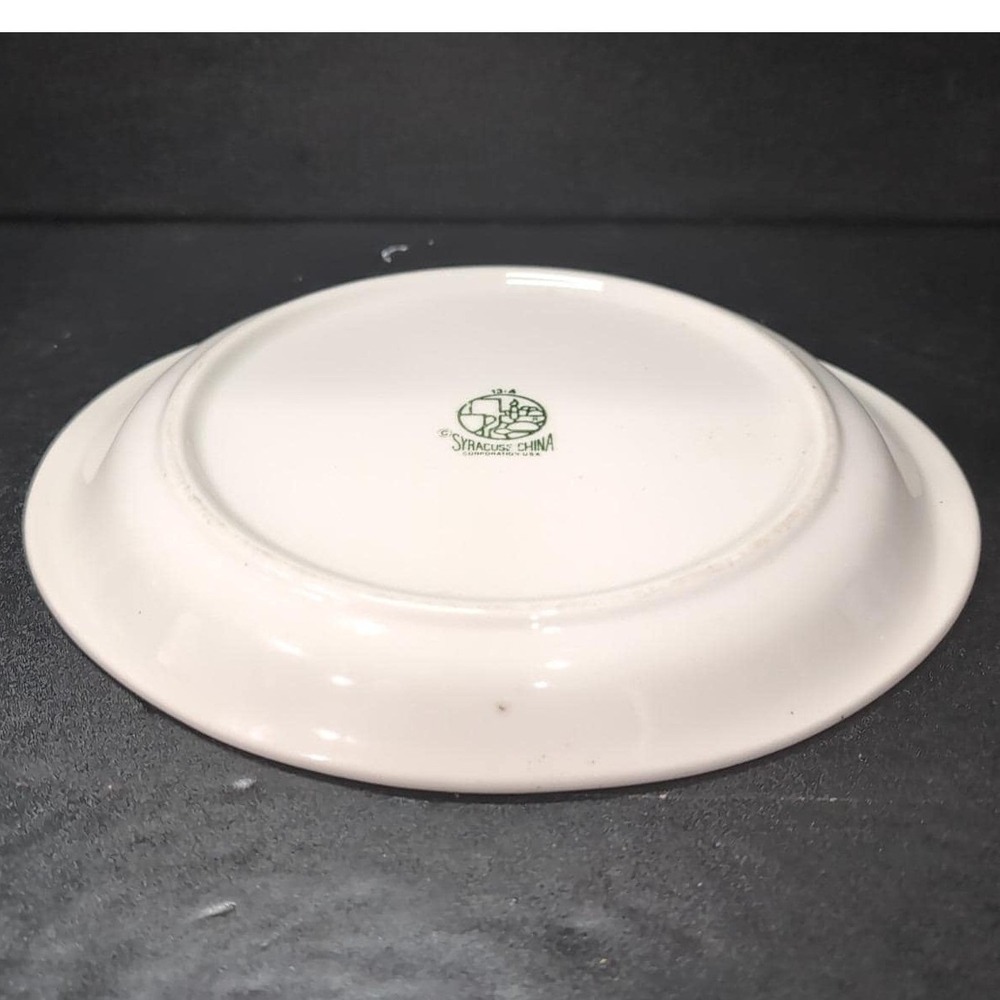 Syracuse Syrene Oval Serving Platter, Montlynn Dinner Plate 13-A Restaurant Ware - Picture 7 of 10